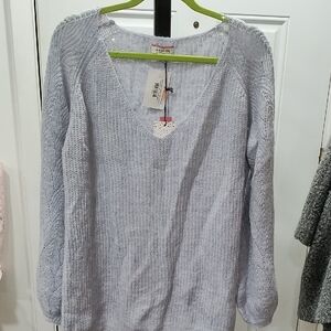 ANDREE BY UNIT Light Blue Sweater